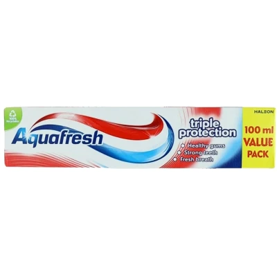 Afbeelding van 6x Aquafresh Tandpasta Triple Protection 100 ml
