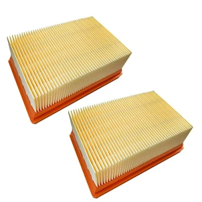 Afbeelding van WANGCL 2 Stks Stofzuiger Filter Vervanging voor KARCHER Flat Plissé MV4 MV5 MV6 WD4 WD5 WD6 P PREMIUM