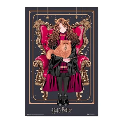 Afbeelding van Grupo Erik Harry Potter Wizard Dynasty Hermelien Griffel Poster 91 x 61,5 cm Verzonden Opgerolde Cool Wall Art Posters en Prints