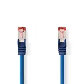 Afbeelding van Netwerkkabel Cat6 S/FTP 5 meter (100% koper, LSZH, Blauw)