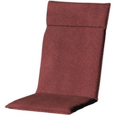 Afbeelding van Madison Tuinstoelkussen hoge rug 50x120 cm Universeel Bordeaux