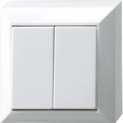 Afbeelding van REV 0511462777 PlanoLuxe, opbouwserieschakelaar, wit