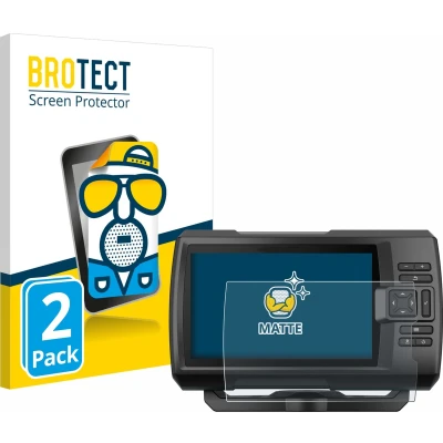 Afbeelding van BROTECT Screenprotector voor Garmin Striker Vivid 7cv Folie Beschermfolie matte (2 Stuks)