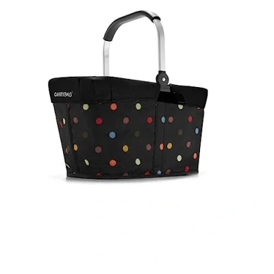 Afbeelding van reisenthel Carrybag BK + Cover BP, met afdekking, Dots+zwart rood, 48 cm, Modern