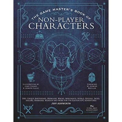 Afbeelding van GAMEMASTERS BOOK OF NON PLAYER CHARACTERS HC: 500+ unique villains, heroes, helpers, sages, shopkeepers, bartenders and more for 5th edition RPG adventures