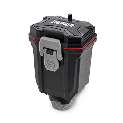 Afbeelding van Rapala RCD Compact Floating Aerator Automatische activering bij contact met water Ingebouwde luchtuitlaat Continue of pulserende ventilatie Voor visbakken Zwart/Rood