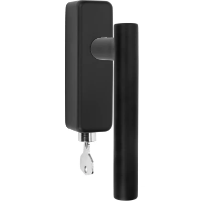 Afbeelding van Formani Draaikiepgarnituur BASICS LB7 DKLOCK O afsluitbaar mat zwart