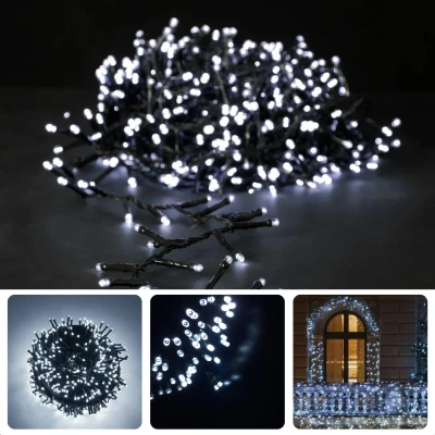 Afbeelding van Cheqo® LED Kerstverlichting Kerstboomverlichting Kerstlampjes 40 LED&#039;s 3 Meter Waterdicht Energiezuinig Binnen en Buiten