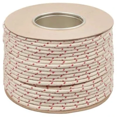 Afbeelding van Kwaliteit Everlasto traditionele Redspot gewaxt katoen sjerp koord No.2 (6mm) x 50M