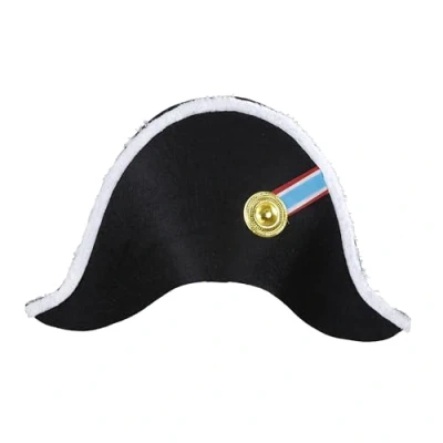 Afbeelding van W WIDMANN MILANO Party Fashion 01126 hoed Napoleon, keizer, veldheren hoed, hoofdtooi, accessoire, carnaval, themafeest