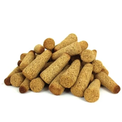 Afbeelding van Wierookkegels Palo Santo Amarillo 100% natuurlijke wierook voor yoga, meditatie, rituelen en bescherming 50 stuks
