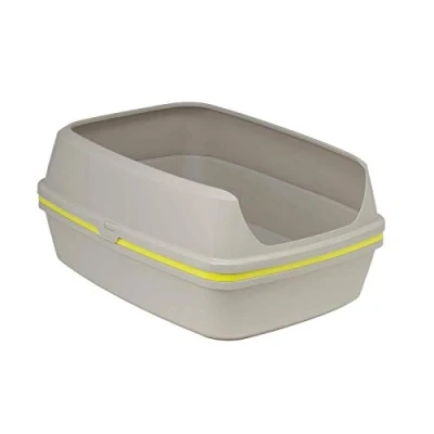Afbeelding van Moderna Lift To Sift Kattenbak Met Zeefsysteem Grijs/Geel 57 x 43 27 cm