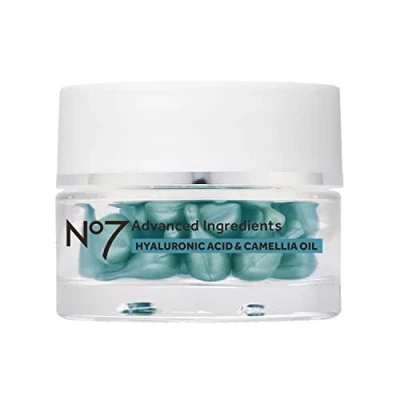 Afbeelding van No7 Advanced Ingredients Hyaluronic Acid Facial Capsules