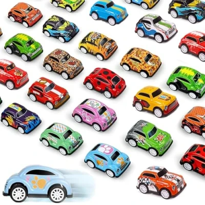 Afbeelding van QZVCGSTA 12 stuks mini terugtrekauto&#039;s, matchbox, autoset, legering, kleine auto&#039;s, pull back kinderspeelgoed, voertuigen, auto&#039;s voor peuters, meisjes en jongens, speelgoed