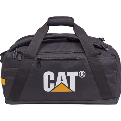 Afbeelding van Caterpillar Tactical Duffel Backpack 84724 01, Unisex, Zwart, Sporttas,Rugzak, maat: One size