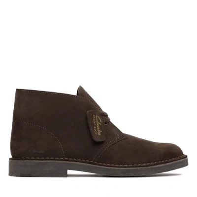 Afbeelding van Clarks Veterboot Desert Boot Evo Donkerbruin Verwisselbaar Voetbed