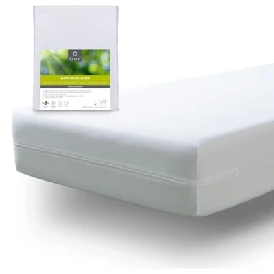 Afbeelding van Tural Matrashoes 180x200 cm Anti mijt Ademend topmatras Gecertificeerd Oeko Tex Waterdichte topper