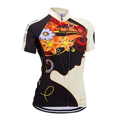 Afbeelding van Vrouwen Korte Mouw Ademend Wielertrui Sneldrogende Fietsen Shirt Cycle Tops Racing Fiets Kleding