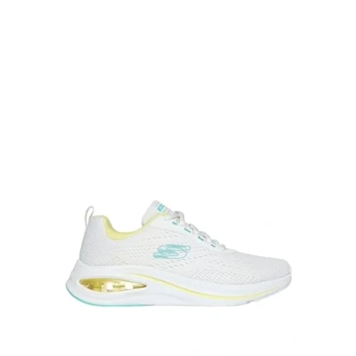 Afbeelding van Skechers Dames Skech META AIRED Out, wit gaas/multi Trim, 4 UK, Witte Mesh Multi 37 EU