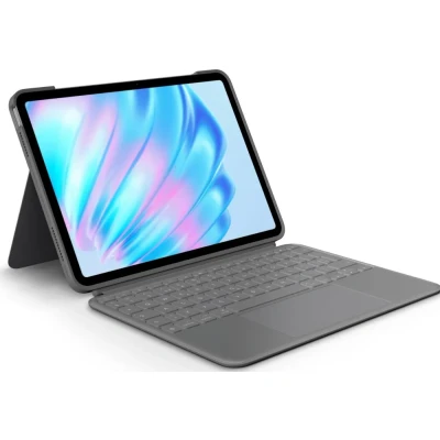 Afbeelding van Logitech Combo Touch QWERTZ Zwitsers Smart Connector Grijs