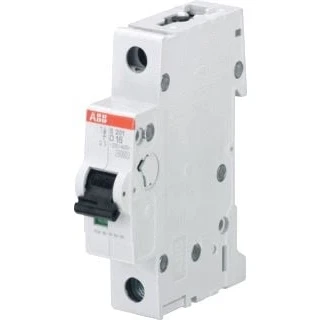 Afbeelding van Abb s201 installatieautomaat 1p d karakteristiek 3a iec en 60898 1 6 ka iec60947 2 10 module breedte 17 5mm 2cds251001r0031