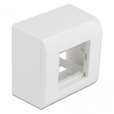 Afbeelding van Delock Aufputzgehäuse für Easy 45 Module 82 x mm, weiß