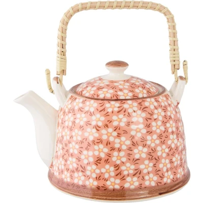 Afbeelding van Clayre &amp; Eef Roze Theepot 18*14*12 cm / 700 ml 6CETE0006