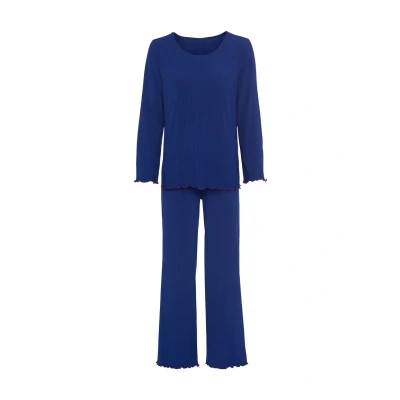 Afbeelding van LSCN by LASCANA Pyjama donkerblauw