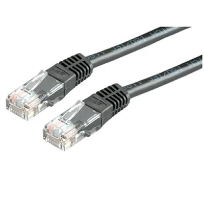 Afbeelding van Nilox 5m Cat6 UTP netwerkkabel Zwart U/UTP (UTP)