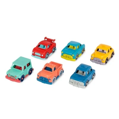 Afbeelding van Wonder Wheels Mini voertuigen, 6 stuks