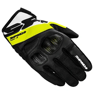 Afbeelding van Spidi Flash R Evo de Handschoenen van motorfiets, zwart geel, afmeting 2XL voor man
