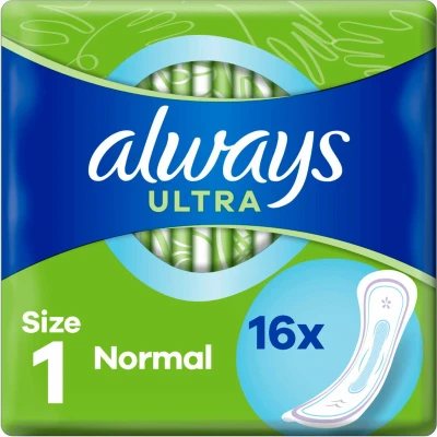 Afbeelding van Always Maandverband Ultra Normal Maat 1 16 Pads