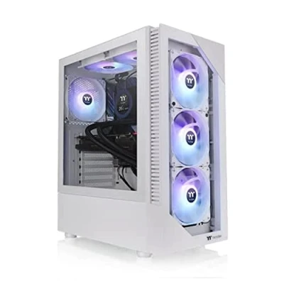 Afbeelding van Thermaltake View 200 TG Snow ARGB Midi Tower Wit