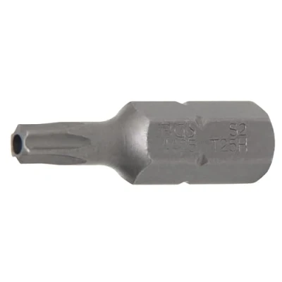 Afbeelding van BGS 4425 Bit lengte 30 mm 8 (5/16&quot;) buitenzeskant T profiel (voor Torx) met boring T25