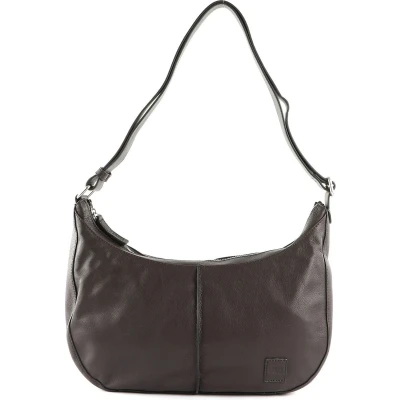 Afbeelding van FREDsBRUDER Leren Schoudertas FB Midi Shoulderbag Dark Maroon Donkerbruin
