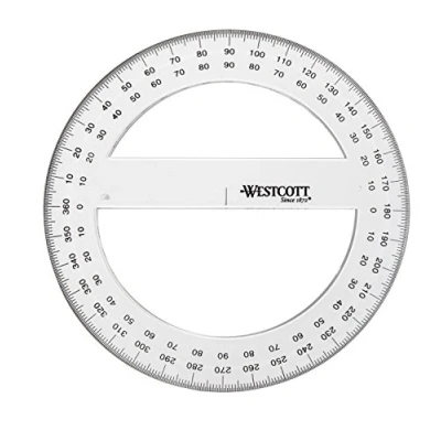 Afbeelding van Kompasroos Westcott 15cm op kaart