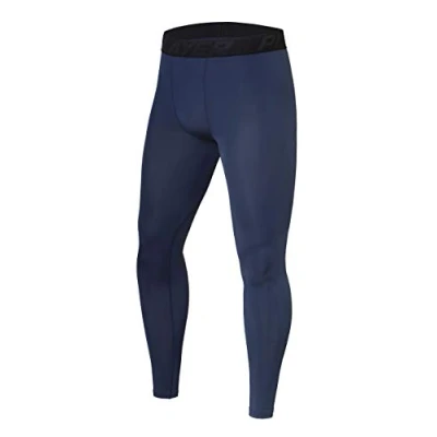Afbeelding van Compressiebroek Strak voor Heren en Jongens Navy Eclipse (Blauw), S