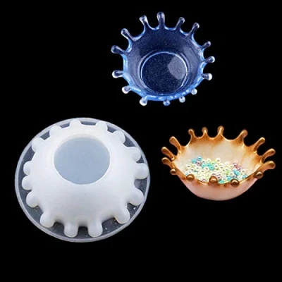 Afbeelding van FineInno Dienblad Hars Siliconen Mallen Jewelry Tray Resin Mold Snoep Lade Epoxyhars Gietvorme Sieraden Bakje voor Ring Schotel Houder DIY Craft