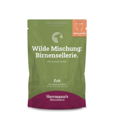 Afbeelding van Herrmann&#039;s Selection kat Hert met selderij 100 gr. per 20 stuks