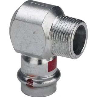 Afbeelding van Prestabo kniekoppeling 22 mm pers x 3/4&quot; bu.dr.