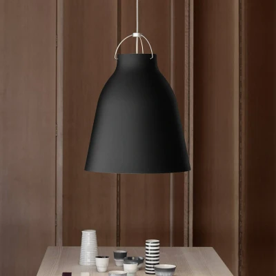 Afbeelding van FRITZ HANSEN Caravaggio P3 mat zwart