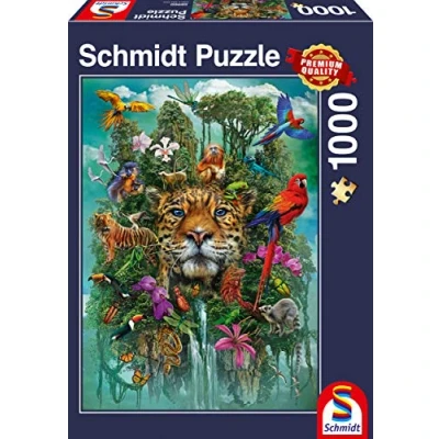 Afbeelding van Schmidt Spiele 58960 King of The Jungle (1000pc), Multicoloured