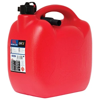 Afbeelding van Car Plus Jerrycan Met Flexibele Vulslang 10 Liter Kunststof Rood