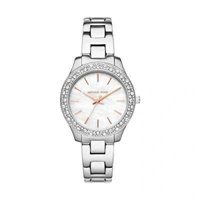 Afbeelding van Michael Kors MK4556 Liliane horloge Horloges Zilverkleur