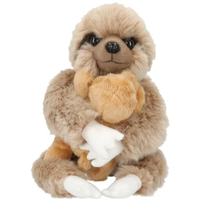 Afbeelding van Depesche TOPModel knuffel luiaard moeder &amp; kind
