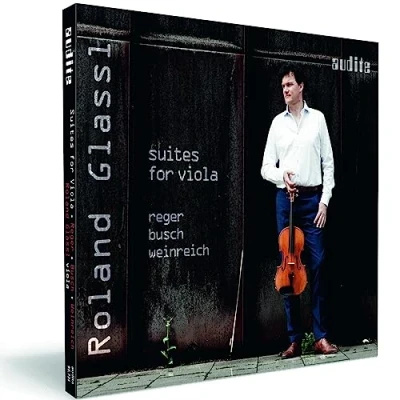 Afbeelding van Roland Glassl Suites For Viola By Reger, Busch &amp; Weinreich (CD)