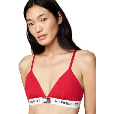 Afbeelding van Tommy Hilfiger Dames Rp Driehoek (Ext. Size) UW0UW05607, Driehoek, Rood, XL, Rood (primair rood), XL