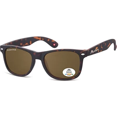 Afbeelding van Montana By Sgb Zonnebril Unisex Bruin Turtle (mp1 xl)