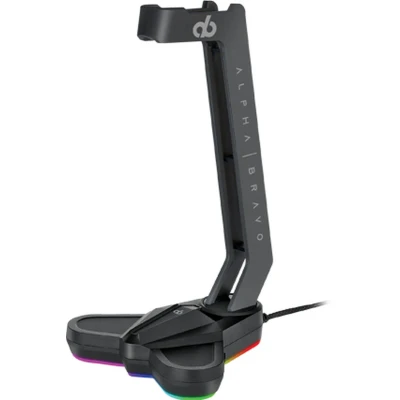 Afbeelding van Veho Alpha Bravo GA 1 USB Universeel Gaming Headset Standaard met LED