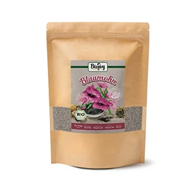 Afbeelding van Biojoy BIO Blauwe Papaver (1 kg), Blauw Maanzaad, Ideaal voor bakken